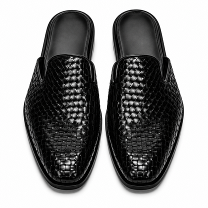 Men’s Premium Woven Slip-On Loafers