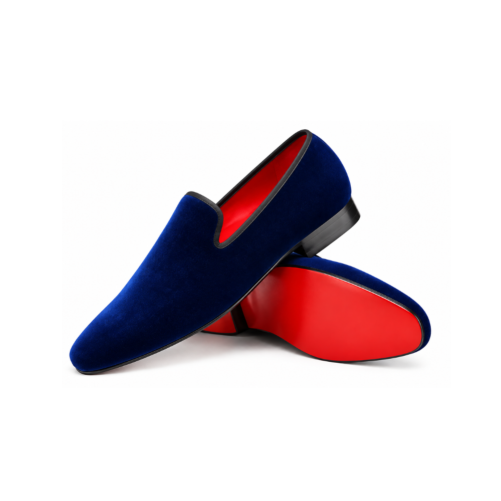 Men’s Royal Blue Premium Slip-On Loafers