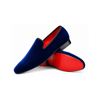 Men’s Royal Blue Premium Slip-On Loafers
