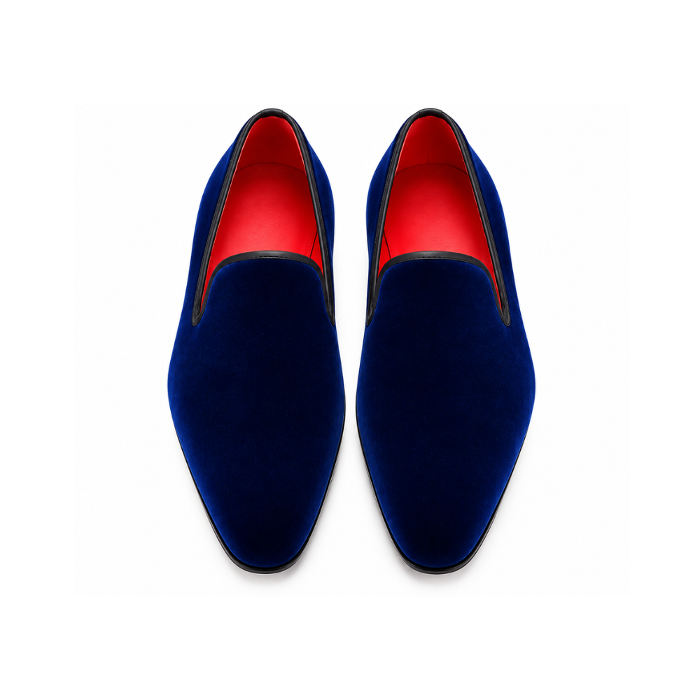 Men’s Royal Blue Premium Slip-On Loafers