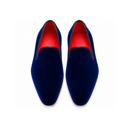 Men’s Royal Blue Premium Slip-On Loafers
