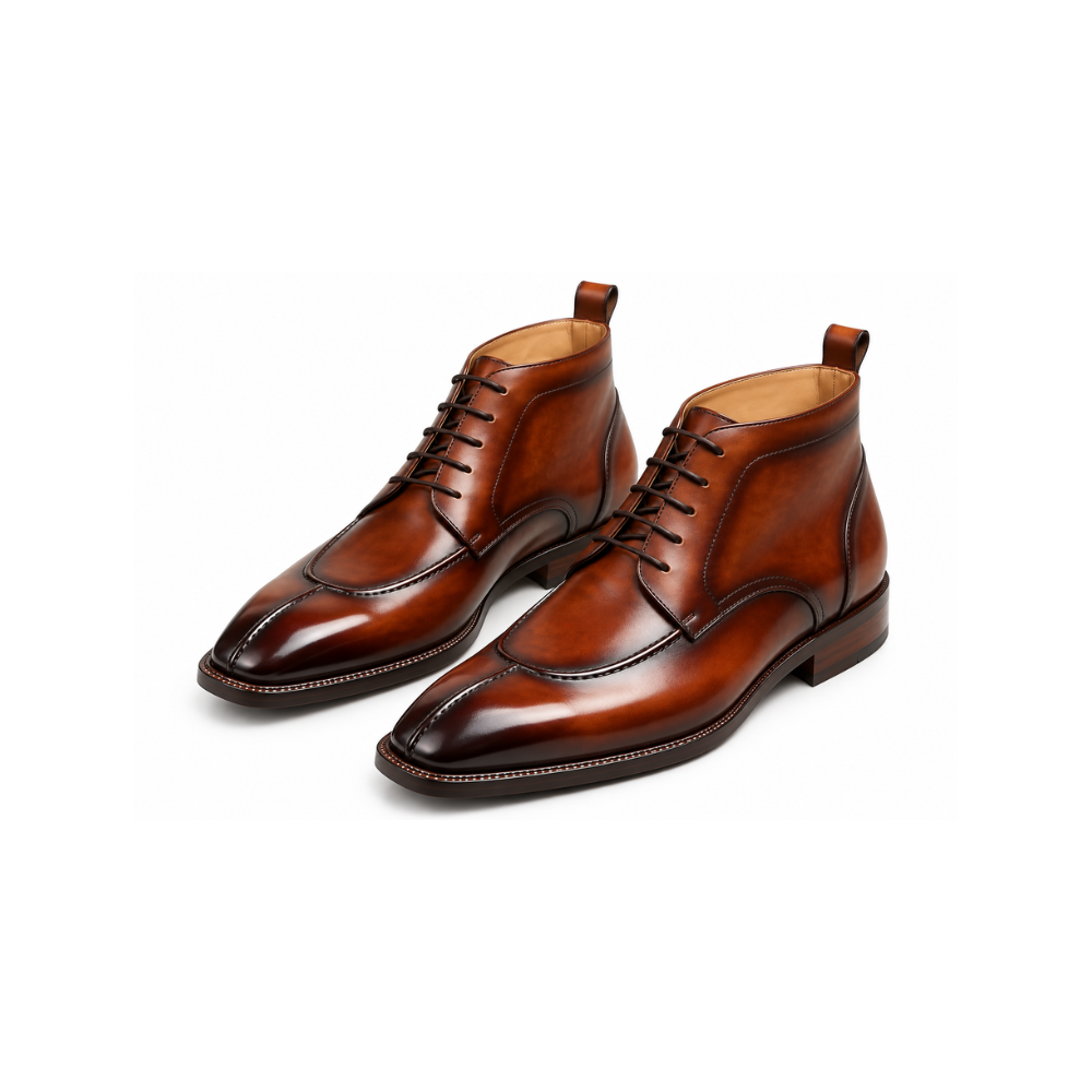 Men’s Premium Brown Formal Ankle Boots